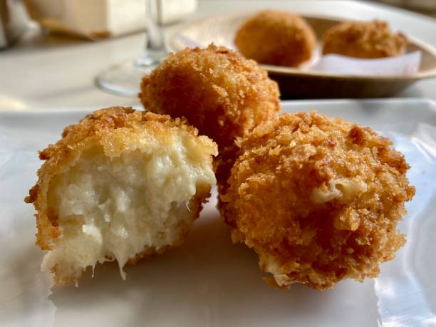 istock Spain - tapas/ pintxos - croquetas ( croquettes with cheese or ham) 1423142068