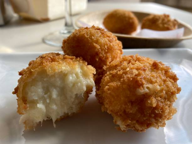 istock Spain - tapas/ pintxos - croquetas ( croquettes with cheese or ham) 1423142095