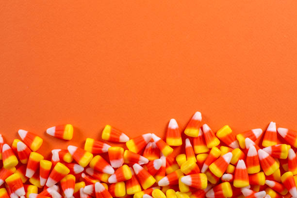 istock Traditional Halloween Candy Corn Candies 1423153514