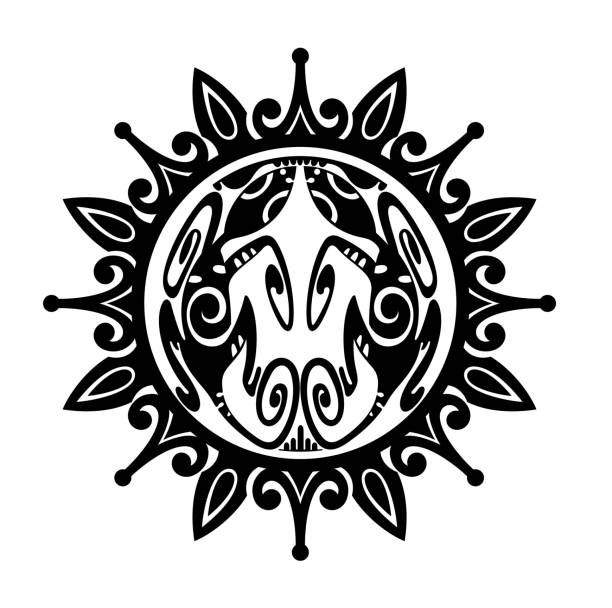 Pics Of The Hawaiian Turtle Tattoo Designs Illustrations, Royalty-Free  Vector Graphics & Clip Art - iStock