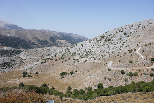 Kaligratis region, situated on Crete's southwest part, is a natural mountain region