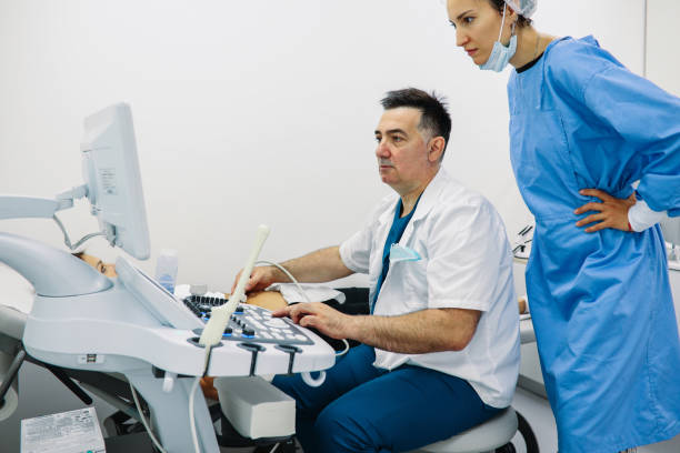 istock Ultrasound scan in the medical office 1423167717