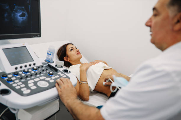 istock Ultrasound scan in the medical office 1423168516