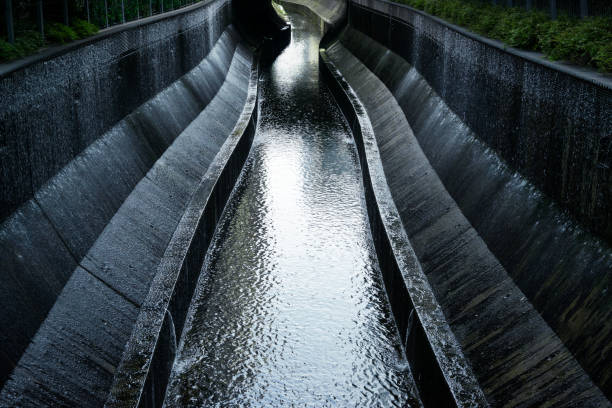 istock Scenery of the Shibuya River, a river that flows through the city. 1423171663