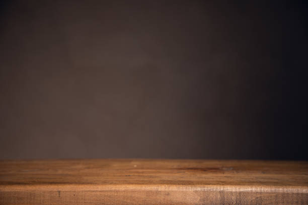 istock empty wooden table with vintage background 1423172641