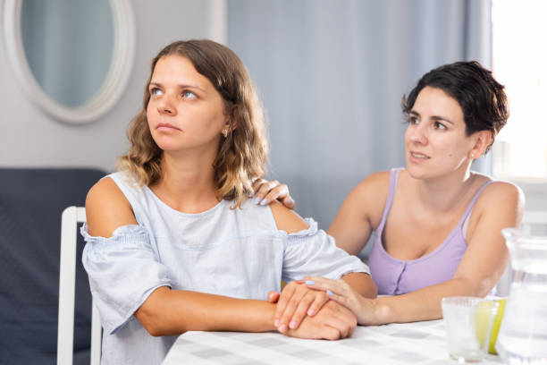istock Female LGBT couple having problems in relationship 1423175903