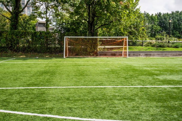 istock Soccer field in the 1423175942