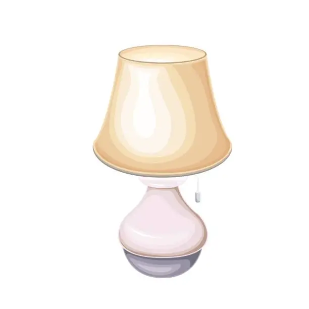 Vector illustration of Night Lamp