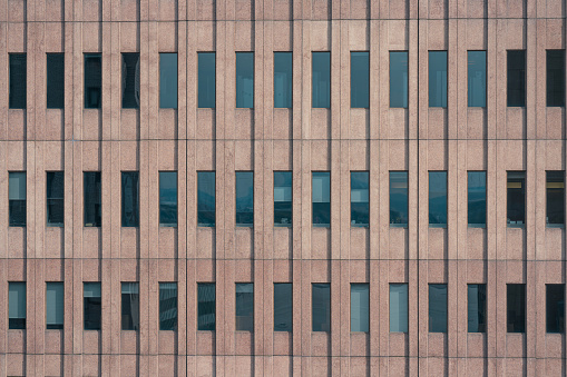 background windows architecture office in downtown New York in New York, New York, United States