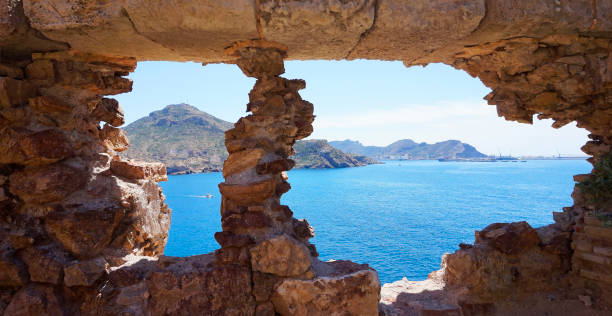 istock Open window to the sea 1423193896