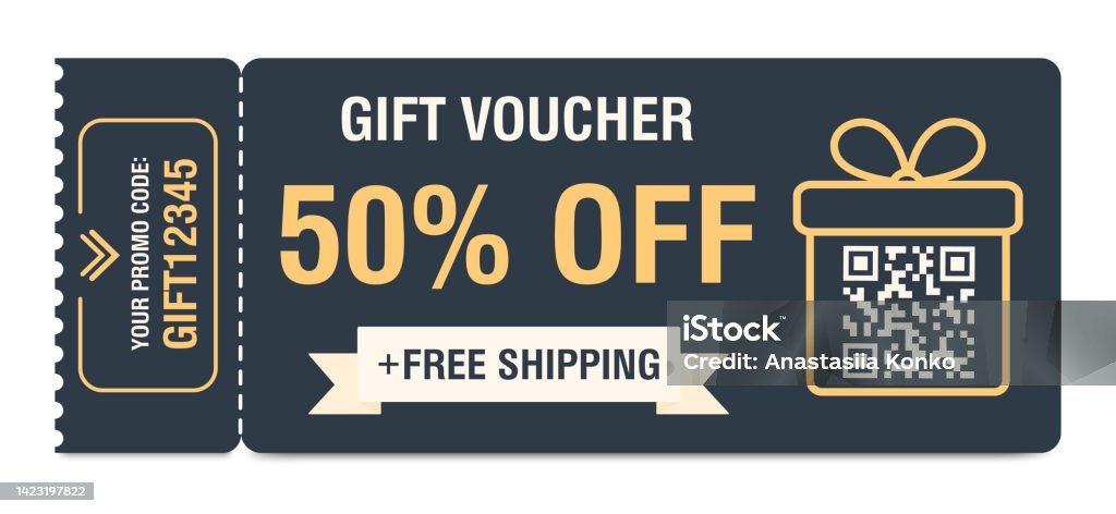 Kupon Internet Kupon Diskon Diskon 50 Persen Off Gift Voucher Dengan Nilai Persentase ...