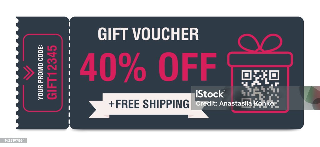Kupon Internet Kupon Diskon Diskon 40 Persen Off Gift Voucher Dengan Nilai Persentase ...