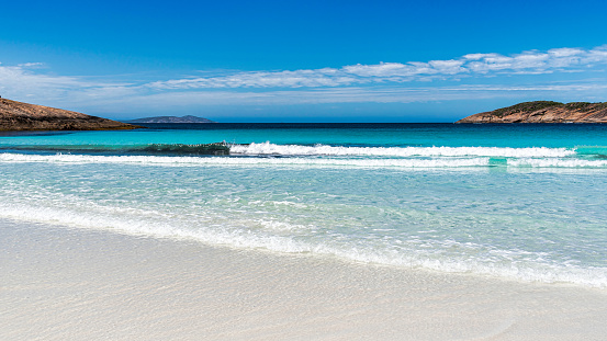 Thistle Cove at Cape le Grande, Esperance with charming secluded bays with gorgeous beaches and picturesque rocky backdrops.