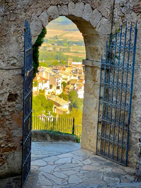 istock Gate of monastery of Agres 1423213278