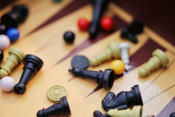 istock Variety of board game pieces 1423249439