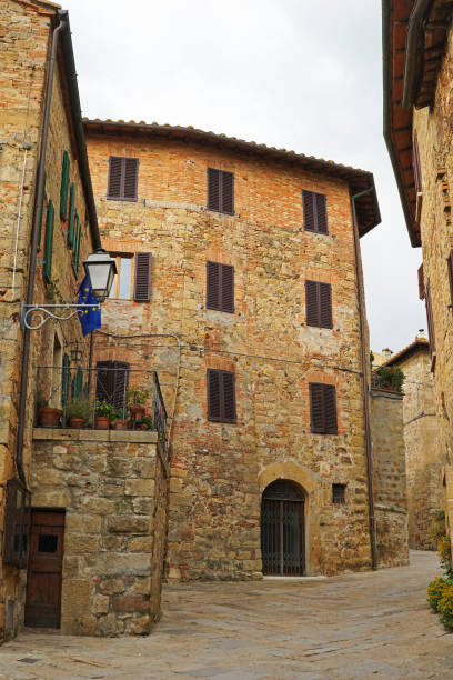 Ancient medieval village of Montefioralle near Greve in Chianti (Tuscany, Italy).