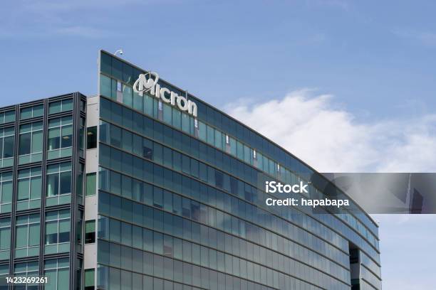 Micron San Jose Office Stock Photo - Download Image Now - Micrometer, Computer Chip, Semiconductor