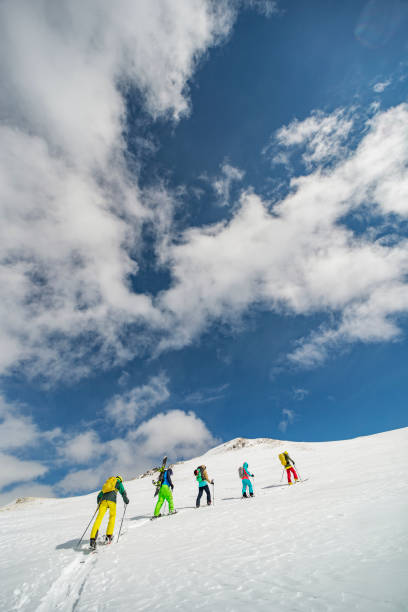 istock Ski touring in mountains 1423276069