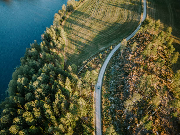 istock Car driving in countryside 1423276653