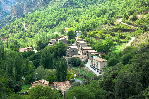 Alinya,small village of the Pyrenees