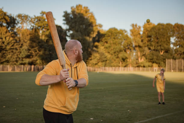 istock Cricket father and daughter working hard during a coaching session 1423287099