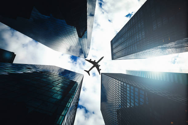 istock airplane in new york city 1423287343