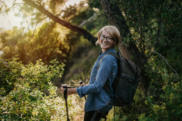 istock Female hiker in nature 1423292287