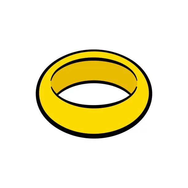 Vector illustration of Ring design