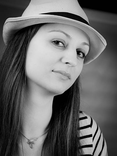 istock Studio beauty female portrait 142331389