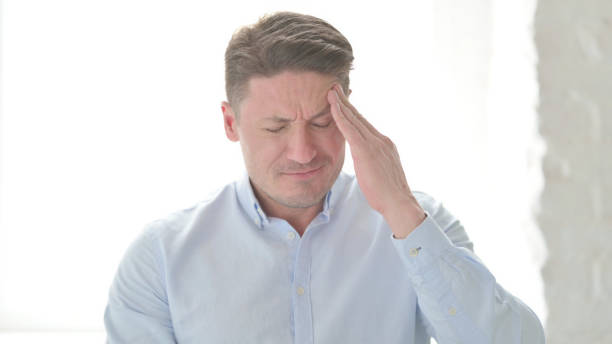 istock Portrait of Man having Headache 1423314653
