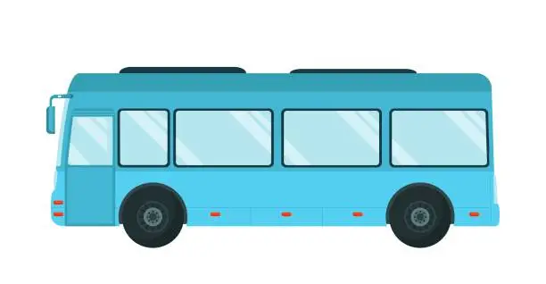 Vector illustration of Public bus icon