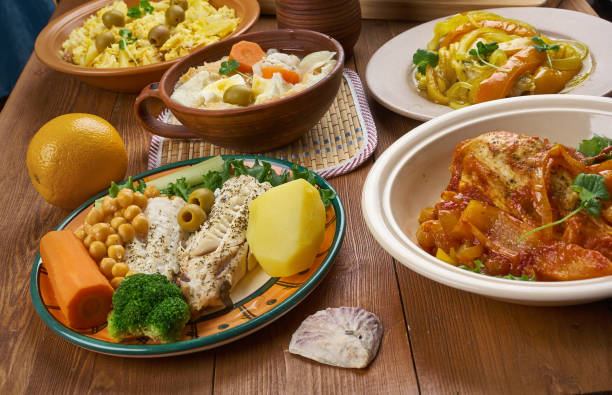 Portuguese cuisine stock photo