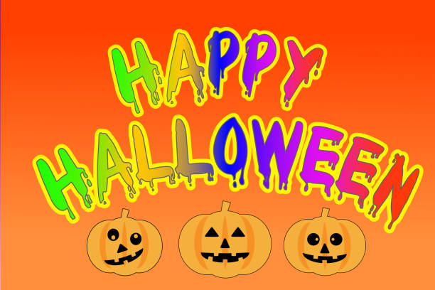 istock Happy Halloween party. Display for a fun Halloween party. 1423340073