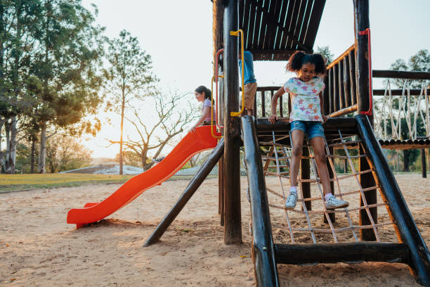 istock Children playing in the playground 1423341138