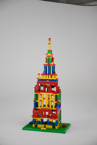 colorful toy bricks for child