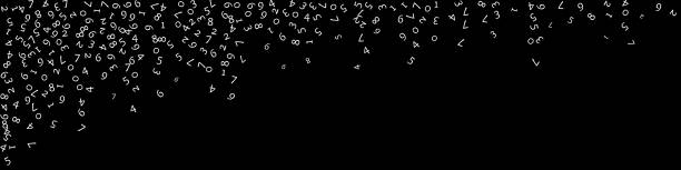 3,100+ Floating Numbers Stock Illustrations, Royalty-Free Vector ...