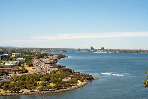 Coastal town of Bunbury in Western Australia