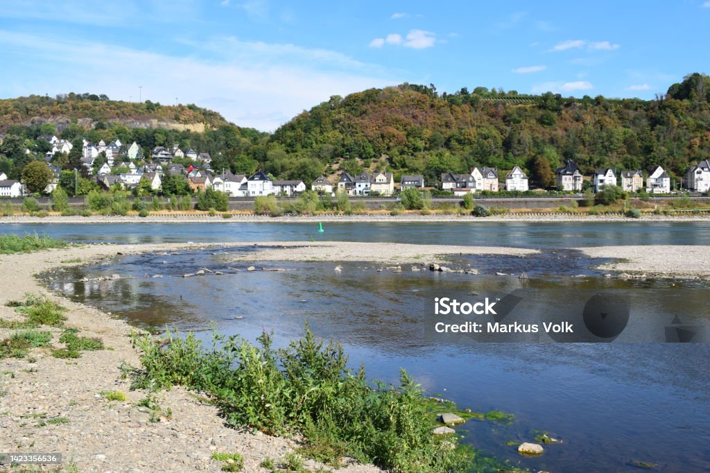 Ahr estuary to the Rhine Rhineland-Palatinate Accidents and Disasters Stock Photo