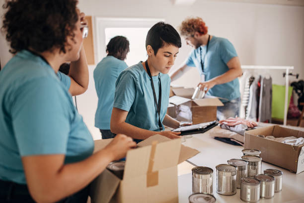 istock Donations for the homeless 1423356744