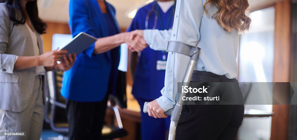 where there's blame workplace injury assessment Workers Compensation Stock Photo