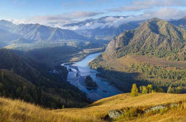 istock The Katun River flows among the mountains 1423371698