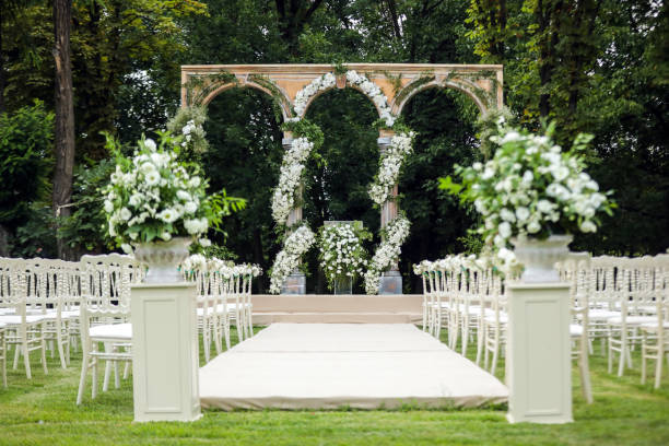 istock Wedding Organization Detail, Decoration and Wedding Ceremony 1423375949