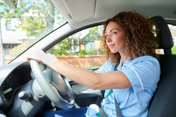 care nurse on the road