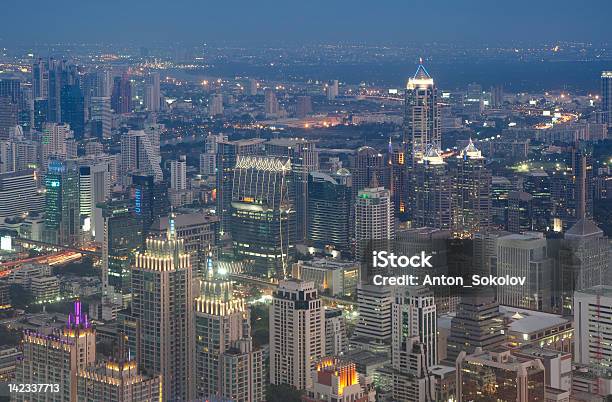 Horizonte De Banguecoque - Fotografias de stock e mais imagens de Admirar a Vista - Admirar a Vista, Anoitecer, Ao Ar Livre