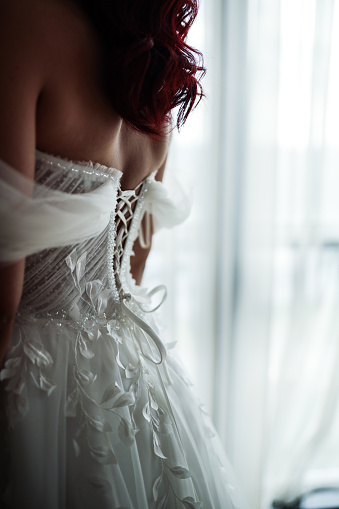 Bride's Preparation Time, Wedding Day, Bridal Gown , Woman Lifestyle