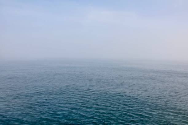 istock Foggy view of the ocean 1423391905