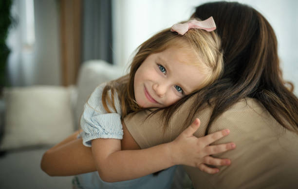 istock Mother and daughter having fun at home. 1423400063