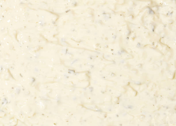 istock Tartar sauce texture background,top view 1423401884