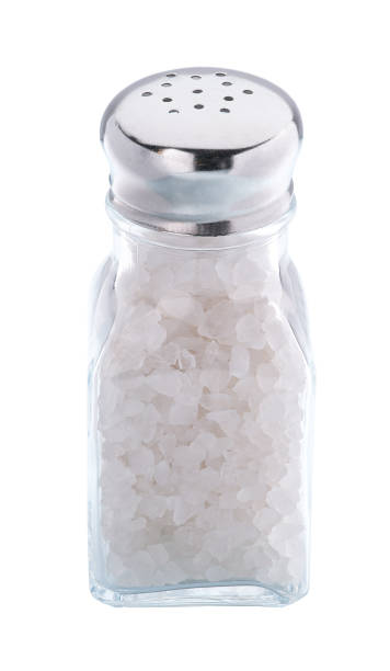 istock Glass salt shaker isolated 1423405829
