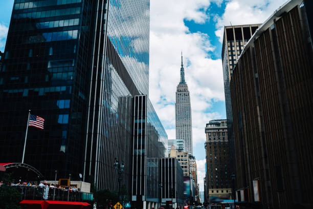 istock Modern skyscrapers in New York City 1423407464